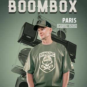 Boombox en concert à Casino de Paris en 2022