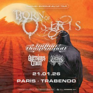 Born Of Osiris en concert Le Trabendo le 21 janvier 2026