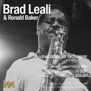 Brad Leali Concert Le M. Musée du Vin Paris 2026