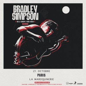 Bradley Simpson en concert à La Maroquinerie en 2024