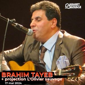 Brahim Tayeb en concert au Sauvage au Cabaret Sauvage