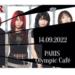 Bridear en concert à l'Olympic Café en septembre 2022