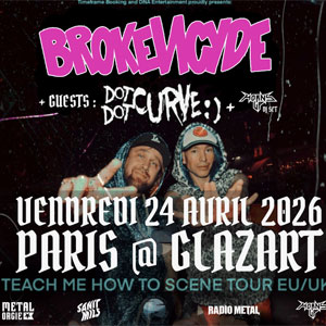 brokeNCYDE + Dot Dot Curve Concert Glazart Paris 2026