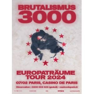 Brutalismus 3000 en concert au Casino de Paris en février 2024