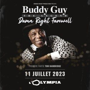 Buddy Guy en concert à L'Olympia en juillet 2023