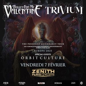Bullet For My Valentine + Trivium en concert au Zénith de Paris