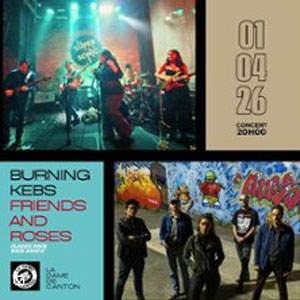 Burning Kebs x Friends and Roses Concert La Dame de Canton Paris 2026