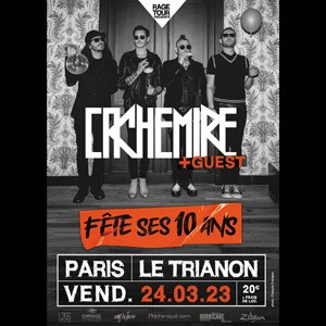 Cachemire en concert au Trianon en mars 2023