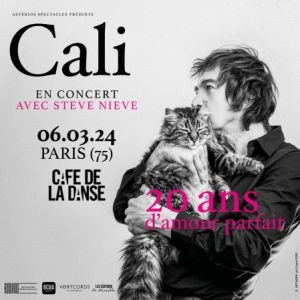 Cali et Steve Nieve en concert au Café de la Danse en mars 2024