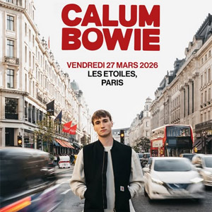 Calum Bowie en concert Les Etoiles en mars 2026