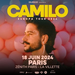 Camilo en concert au Zénith de Paris en juin 2024