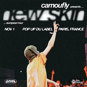 Camoufly en concert Pop Up! le 1er novembre 2025
