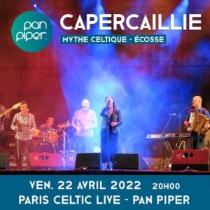 Billets Capercaillie Le Pan Piper - Paris le 22/04/2022