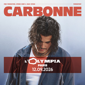 Carbonne en concert L'Olympia en septembre 2026