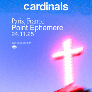Cardinals en concert Point Ephemere le 24 novembre 2025