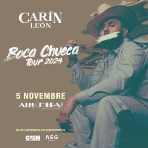 Carin Leon en concert à l'Alhambra en novembre 2024