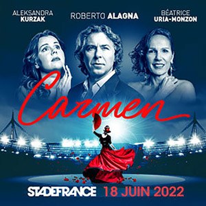 Carmen au Stade de France en juin 2022