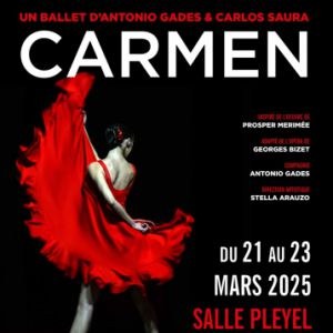 Carmen, un ballet d'Antonio Gades & Carlos Saura à la Salle Pleyel en 2025