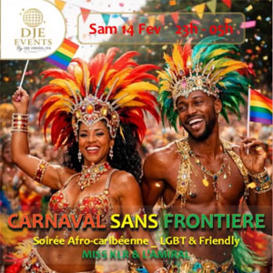 Carnaval Sans Frontière le 14/02/2026 23:00 - Movida Club Paris