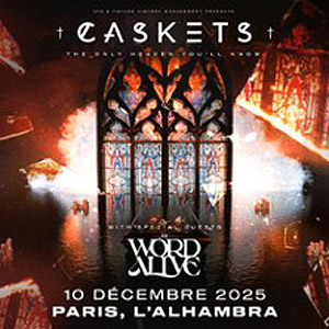 Caskets en concert Alhambra le 10 décembre 2025