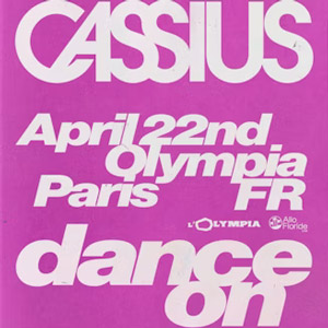 Cassius en concert L'Olympia en avril 2026