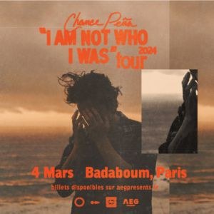 Chance Pena en concert au Badaboum en mars 2024