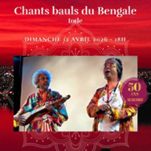 Chants bauls du Bengale Théâtre Mandapa