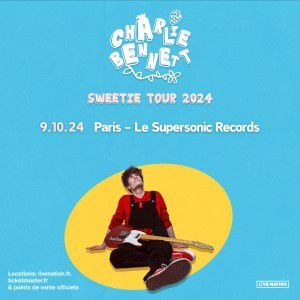 Charlie Bennett en concert au Supersonic Records en 2024