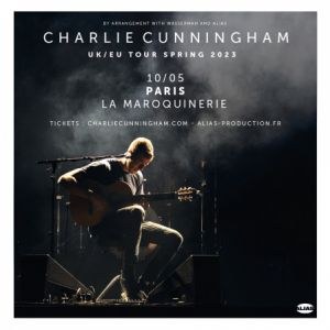 Charlie Cunningham en concert à La Maroquinerie en 2023