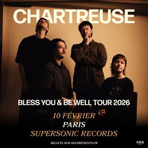 Chartreuse en concert Supersonic Records le 10 février 2026