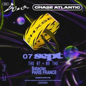 Chase Atlantic en concert au Bataclan le 7 septembre 2023