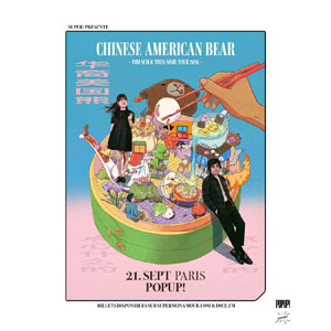 Chinese American Bear Concert Pop Up! Paris 2026