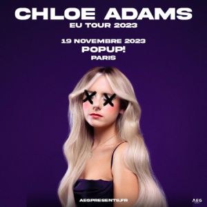 Chloe Adams en concert au Pop Up! en novembre 2023
