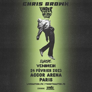 Chris Brown Accor Arena du 23 au 24 février 2023
