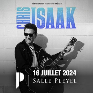 Chris Isaak en concert à la Salle Pleyel en juillet 2024