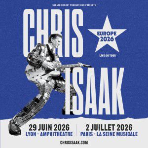 Chris Isaak en concert La Seine Musicale en juillet 2026