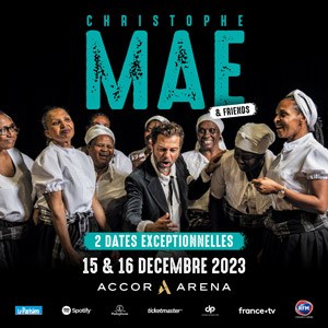 Christophe Maé en concert à Accor Arena en 2023