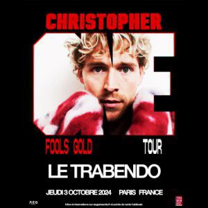 Christopher en concert au Trabendo en octobre 2024