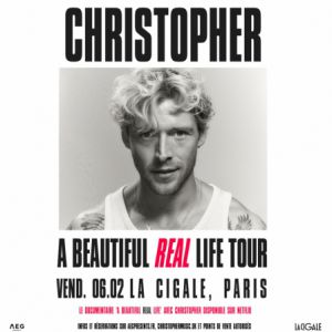 Christopher en concert La Cigale le 6 février 2026