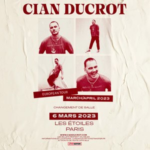 Cian Ducrot en concert Les Etoiles en 2023