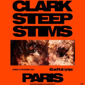 Clark en concert La Gaite Lyrique le 22 novembre 2025