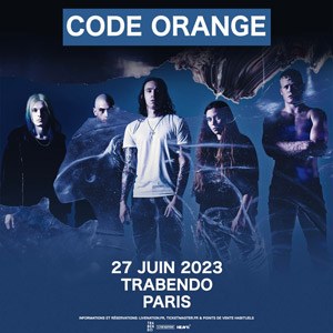Code Orange en concert au Trabendo en juin 2023