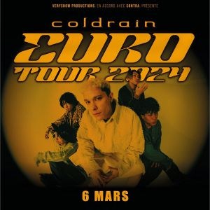 Coldrain en concert au Backstage By the Mill en mars 2024