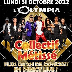 Collectif Metisse en concert à L'Olympia en octobre 2022