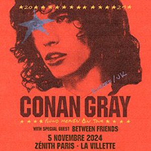 Conan Gray en concert au Zénith Paris en novembre 2024