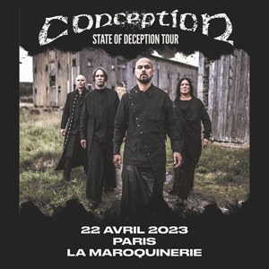 Conception en concert à La Maroquinerie en 2023