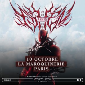 Concert Ashen à Paris - La Maroquinerie le 10 octobre 2025