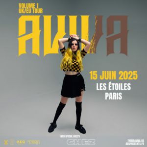 Concert Aviva à Paris - Les Etoiles, le 15 juin 2025