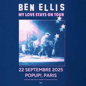 Concert Ben Ellis à Paris - Pop Up! le 22 septembre 2025