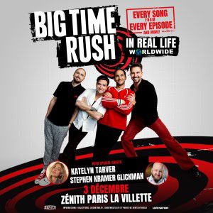 Concert Big Time Rush à Paris - Zénith de Paris, le 03 décembre 2025